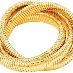 meenaz bracelet for woman Bangles for women Anti Tarnish Stylish Adjustable Bracelet for girls gold Kada for Women Accessories Anti Tarnish Jewellery Gold Stainless Steel Bracelet Cuff Adjustable-picture-21