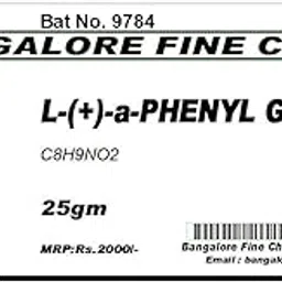 L-(+)-a-Phenyl Glycine (CAS No. 2935-35-5) - 25gm-picture-31