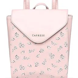caprese Merida Backpack Large Blush Printed Women's Bag-picture-28