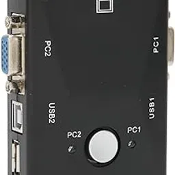 KVM Switch, Durable 2-Port USB 2.0 KVM Switch for 2000-picture-11