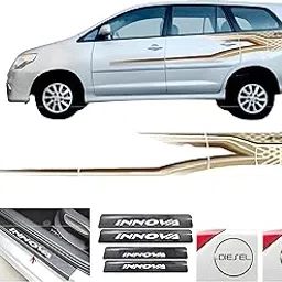 INNOVA CAR Sticker, Body Graphic Stickers for Both Sides Compatible with Innova 2012-2016 (Both Sides)-picture-16