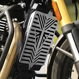 SGTB Bike Heavy Duty Radiator Guard Protector Cover Grill Black for Triumph Speed 400-picture-22
