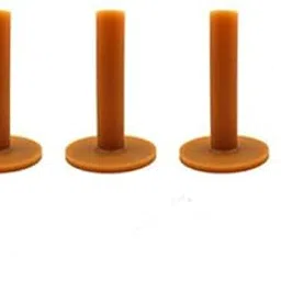 Golfoy Basics Rubber Driving Range Tees, Soft Elastic Golf Tee Holder for Practice and Driving Range Mats, Durable, Stable, Indoor and Outdoor - 3 Inches (Pack of 3)-image-7