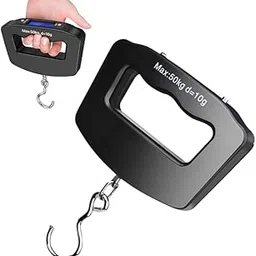 Drumstone 𝟏𝟓-𝐘𝐞𝐚𝐫 𝐖𝐚𝐫𝐫𝐚𝐧𝐭𝐲 Digital Portable Luggage Scale 50Kg | Hanging Weighing Scale with LCD Display | Accurate Travel Weight Checker | Must-Have Travel Accessory & Gifting Item-image-4