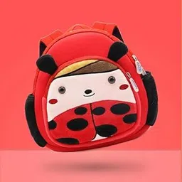 elbme ELBME® Animal Series SBR Kids Backpack School Bag with Traction Rope to Prevent Getting Lost | Ladybug-picture-47