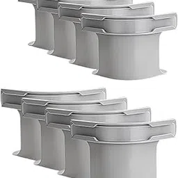 Maraxis Bed Sheet Holder Clip Heavy Duty Mattress Tucker Tool Bed Sheet Stopper Clips with Lock Fits Any Size Mattress- (8, Grey)-picture-25