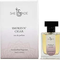 Shemade Smokes’ n Cigar Eau De Parfum 50ml | Unisex Woody & Spicy Perfume with Patchouli, Tonka, Basil & Lavender | Premium Long-Lasting Fragrance for Men & Women-picture-49