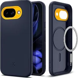 Spigen Nano Pop MagFit for Google Pixel 9a Case, Pixel 9a Back Cover (2025) - TPU+Poly Carbonate｜Blueberry Navy-picture-20