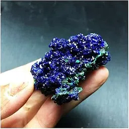 Wixine 1Pcs Natural Azurite Malachite Crystal Mineral Specimen Healing Stone 1-3cm-image-11