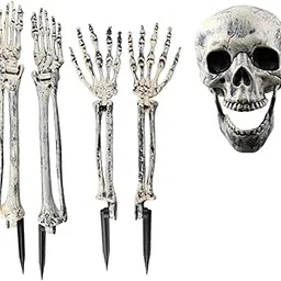 VELURA Realistic Stakes Scaring and Legs for Party Lawn Haunted House|1 Set Realistic Stakes|Statues & Lawn Ornaments| Yard, Garden & Outdoor Living |Home & Garden-picture-31