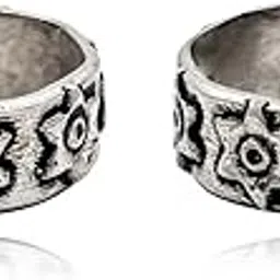 unniyarcha Silver Initial Toe Rings, PURE 925 STERLING SILVER TOE RING FOR WOMEN, STERLING SILVER TOE RING, SILVER TOE RING FOR WOMEN, 925 certificate&authenticity Valentines Day Gift for Her , Valentine Gift for Her Girlfriend Wife Women & Girls | With Certificate of Authenticity and 925 Stamp | 6 Months Warranty*-picture-29