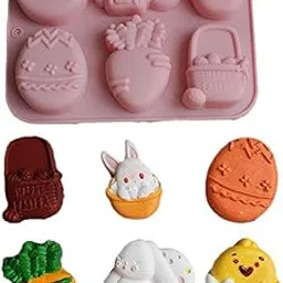 Bnf® Easter Silicone Model with Easter Theme Shapes DIY Gypsum Polymer Clay Mould Style B| Crafts | Multi-Purpose Craft Supplies | Crafting Pieces | Resin Craft Molds & Supplies'-picture-31