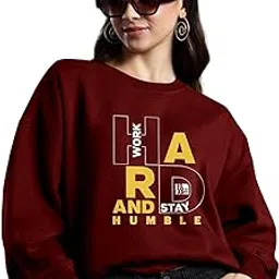 Women's Oversized Printed Sweatshirts||Womens Round Neck Sweatshirt-image-41