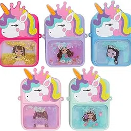 Sling Bag for Kids Glitter Crossbody Bag, Waterproof Cute Hand Bag Purse, Stylish Small Popit Fashion Shoulder Bag for Small Accessories Best Gifts for Kids Girls-image-2