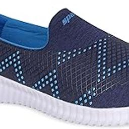 sparx Women's Navy Blue Royal Blue Shoes for Trekking Hiking & Walking with Mesh EVA (SX0123LNBRB0007), 5-picture-47