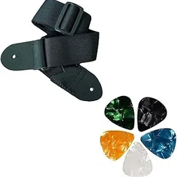 SG Musical - Guitar Strap(Belt) & 5 pcs. Guitar Picks-image-95