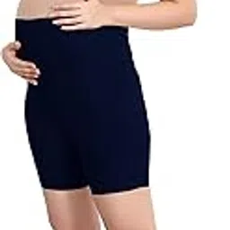 easy feed Women's Cotton Maternity Shorts Over The Belly for Pregnant Women for Pre & Post Pregnancy-picture-26