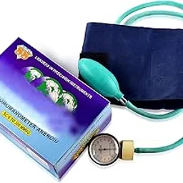 Dishan Advance SC-0 T0 300 MMHG Arm Spygmomanometer Aneroid Blood pressure Measurement Bp Monitor (Green)-picture-20