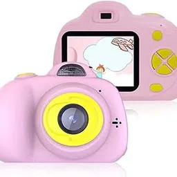 DokFin Kids Camcorder, Kids Vlogging Camera Hd 1080P Mini Digital Child Shockproof Cameras with 2 Inch Screen (Pink)-image-39