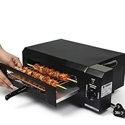 Drumstone Electric Tandoor with Timer 2500W | Non-Stick Multi-Purpose Grill Oven for Home Use | Energy Efficient Cooking Appliance for Tandoori, Baking, Grilling & Roasting | Shockproof Body (Black)-picture-26