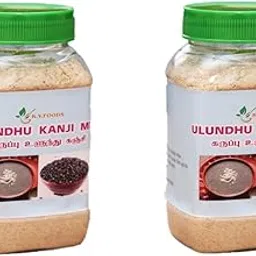 VKDS Homemade Ulundhu Kanji Powder | Black Gram Porridge Mix for Bone Health | 100% Natural & Traditional Health Drink | High Protein & Calcium | 200g-picture-10