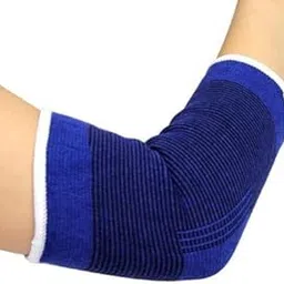 Atyourdoor Elastic Elbow Support Protector For Fitness(Free Size, Blue) - ES01-picture-10