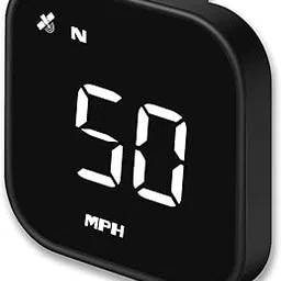 Digital Speedometer HUD Display, Car Head-Up Display with MPH/KPH Readout, Universal Fit for Vehicles, Includes Fatigue Driving Reminder, Overspeed Alarm, and Trip Meter (White)-picture-45