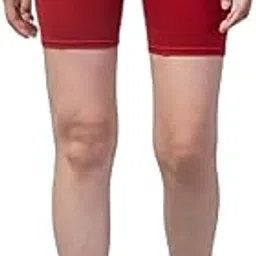 Apraa & Parma Sports Solid Women Maroon Cycling Shorts ()_APS-SBT-001 JAN23 XL Light Maroon 1-picture-16