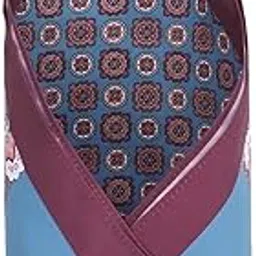 peter england Polyester Men Blue Print Formal Pocket Square, Free Size-picture-54