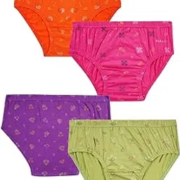 namahdecor Women's Cotton Hipster Innerwear Floral Printed Panties Assorted Briefs with Elastic Inner Wear Multicolor-picture-25