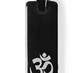 mesmerize Spiritual Mini Tag Stainless Steel Necklaces for Men | Locket and Pendant Necklace for Men and Guys | Necklace with Chain in Black and Silver-picture-37