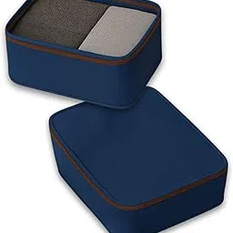 CHANCEUX Set of 2 Travel Packing Cubes Organisers – Waterproof Luggage Storage Bags Cube for Clothes – Travel Essentials Men Women Kid Compact Durable Lightweight Strong Zip zipper-picture-22