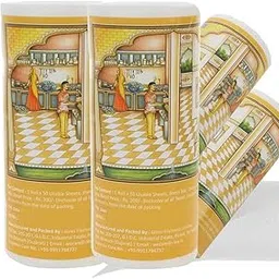Superwipe Kitchen Tissue, Non-Woven Fabric, Reusable and Washable Kitchen Roll, Multi Purpose 2X Extra Absorbent (20 cm * 22 cm) (70 GSM) (250 Pulls)-picture-28