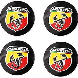 4Pcs 56mm Abarth Abarth Car Auto Wheels Center Rim Hub Cap Emblem Stickers-picture-21