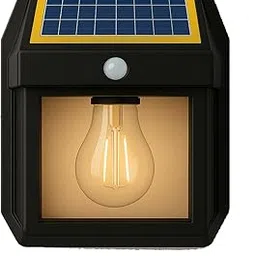 Solar Wall Lamp with Motion Sensor & Radar Body Sensor | Waterproof Outdoor E26 LED Garden Light | Fast Charging Solar Panel Lamp for Balcony, Pathway Garage, Patio & Home Security (IP65)-picture-33