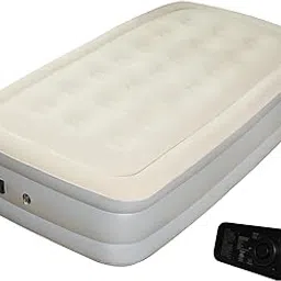 Twin Air Mattress with Built-in Pump, 2 Min Fast Inflation, 16" Raised Height, Supports up to 650 lbs, for Camping, Home Use, Guests, Portable Travel–Single Air Mattress-picture-10