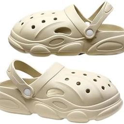 alexvyan Beige (40-41 UK) (6 Number-IND) Women with Extra Comfort Cushion & washable Clogs Sandal Slippers Flip Flops House hold Garden Daily Use for Women Girls-picture-27