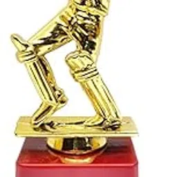 JASBIR TROPHIES Trophy for Cricket Lover Best Batsman Award Trophy Gift Home and Office Decoration Height 17 CM Base Size 6 x 6 CM-picture-22