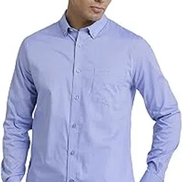 ben sherman Mens Classic Solid Shirt | Lightweight Breathable image 1