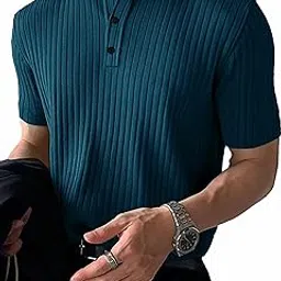 Noble Monk Relax Fit Polo Neck T-Shirt-image-43
