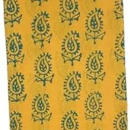 YAZHMIN Block Printed Kalamkari Blouse Material | Kalamkari Blouse 1.25 Meter-picture-12