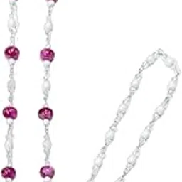 Pink Marble & Pearl Beaded Spectacle Chain For Women & Girls| Cute (shape) Spectacle Chain Lanyard String for Eyewear Frames, Specs, Reading Glasses, Sunglasses, Goggles and Eyeglasses-image-64