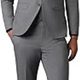 louis philippe Men's Polyester Blend Three Piece Suit-Dress Set-picture-12