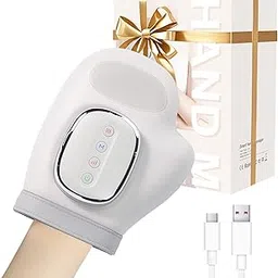 RABBITO Hand Massager with Heat and Compression, Finger and Palm Massage Machine for Pain Relief, Arthritis and Improved Circulation, Gifts for Women, Cordless and Rechargeable (RB-02)-picture-17