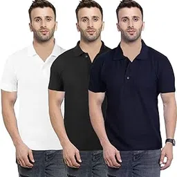 Multano Pro Men's Regular Fit T-Shirt (Map-Combo-(3)-Polo_2_1_9-M)-picture-55