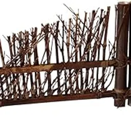 Club Bollywood®Mini Fence Home Chinese Kongfu Tea Ceremony Natural Bamboo Rustic Decor L #1|Home & Garden | Kitchen Tools & Gadgets |1 Piece of Bamboo Mini Fence-picture-24