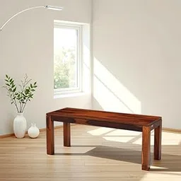 Royaloak Gypsy Wooden Dining Bench | Sheesham Wood | Durable & Long Lasting | Modern Design | Emperor Collection | Sturdy Legs-image-48