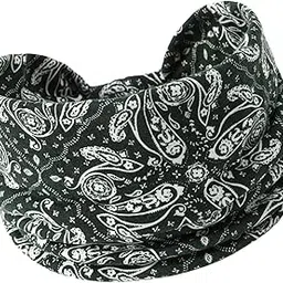 lyla Wide Headband for Women Boho Sweat Absorbing Portable Elastic Fashion Turban Style A-picture-22