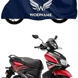 darror Water Resistant Scooty Body Cover for compitable Yamaha-Ray-ZR-125 Navy Color-picture-14