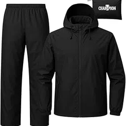 4v1 Champion Premium Waterproof Raincoat for Men & Women | Lightweight, Breathable & Durable | Hooded Rain Jacket with Storage Pouch | All-Weather Protection-picture-31